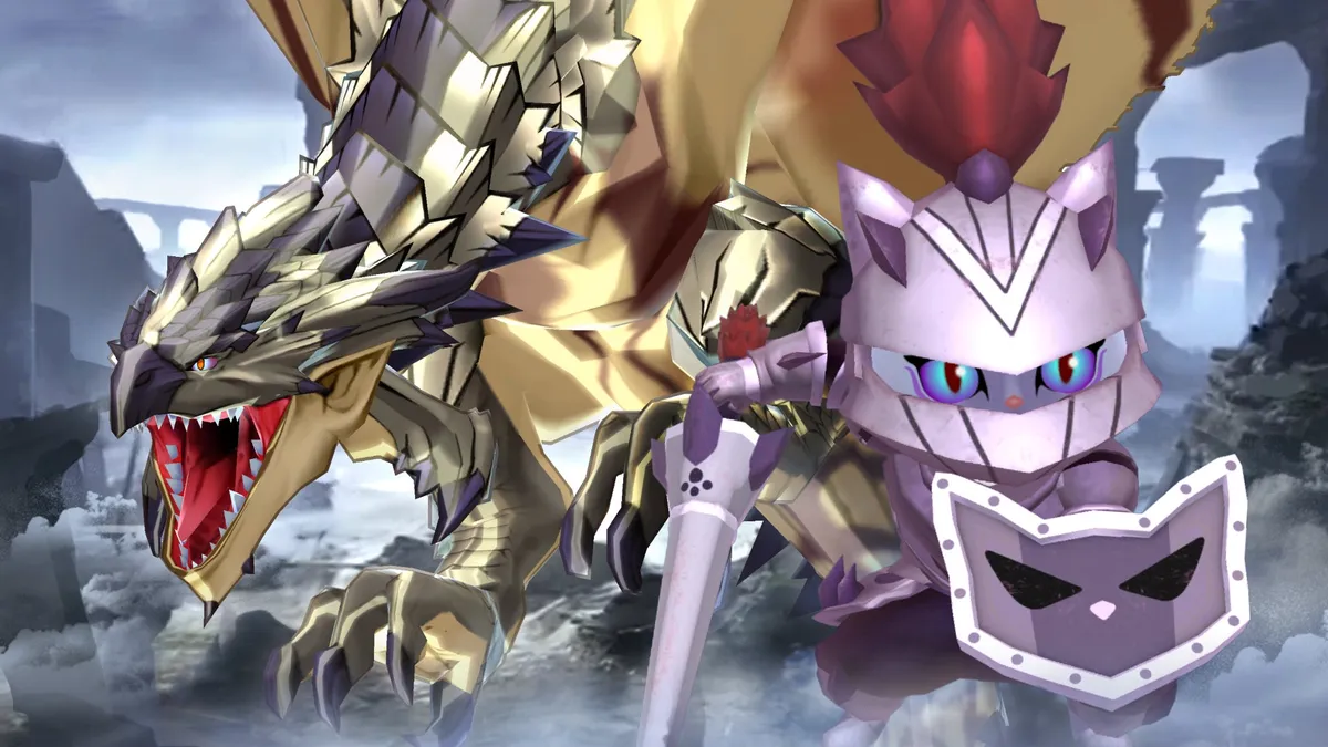 『モンスターハンターパズル アイルーアイランド』でリオレウス希少種が再登場するイベントを開催