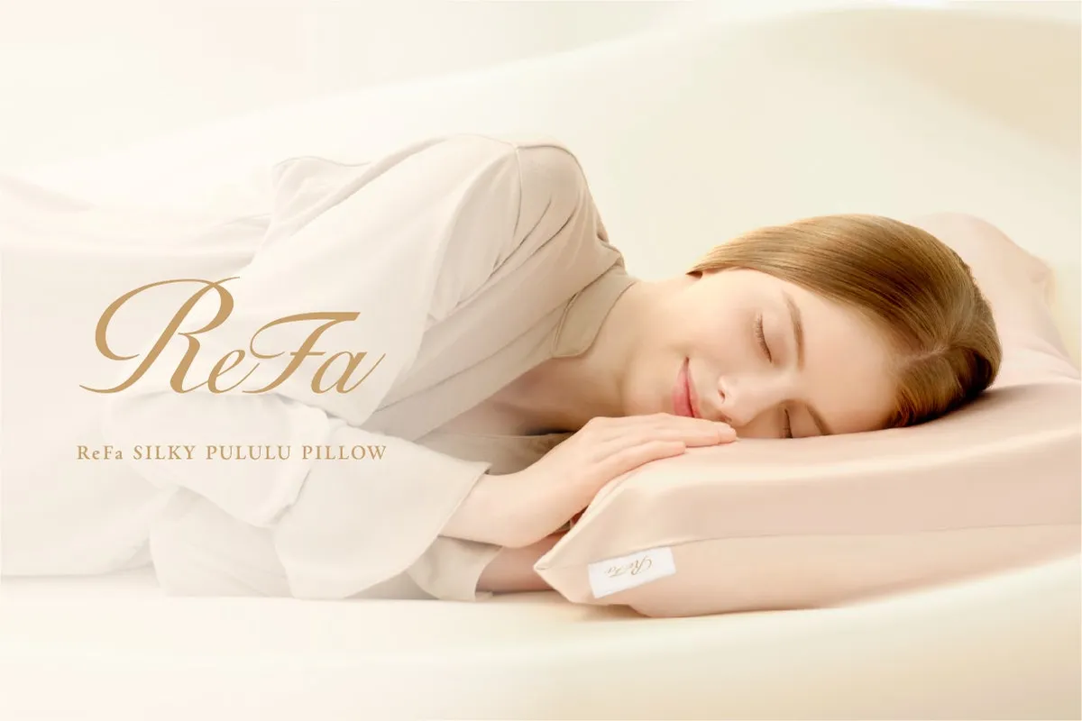 MTGの美容ブランドReFa、新開発ウレタン採用の「ReFa SILKY PULULU PILLOW」を9月24日発売