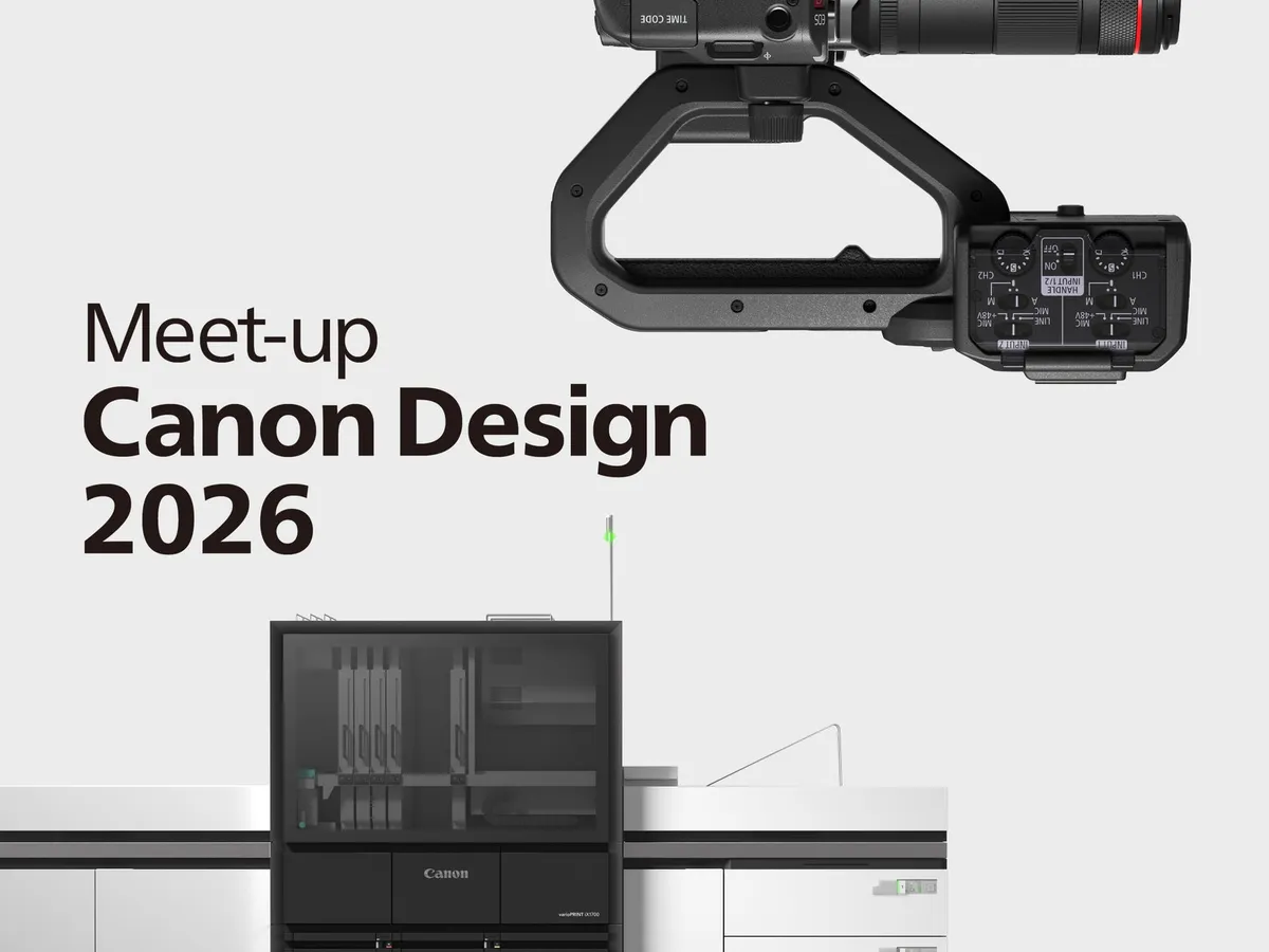 キヤノン、オンラインセミナー「Meet-up Canon Design 2026」を12月2日に開催
