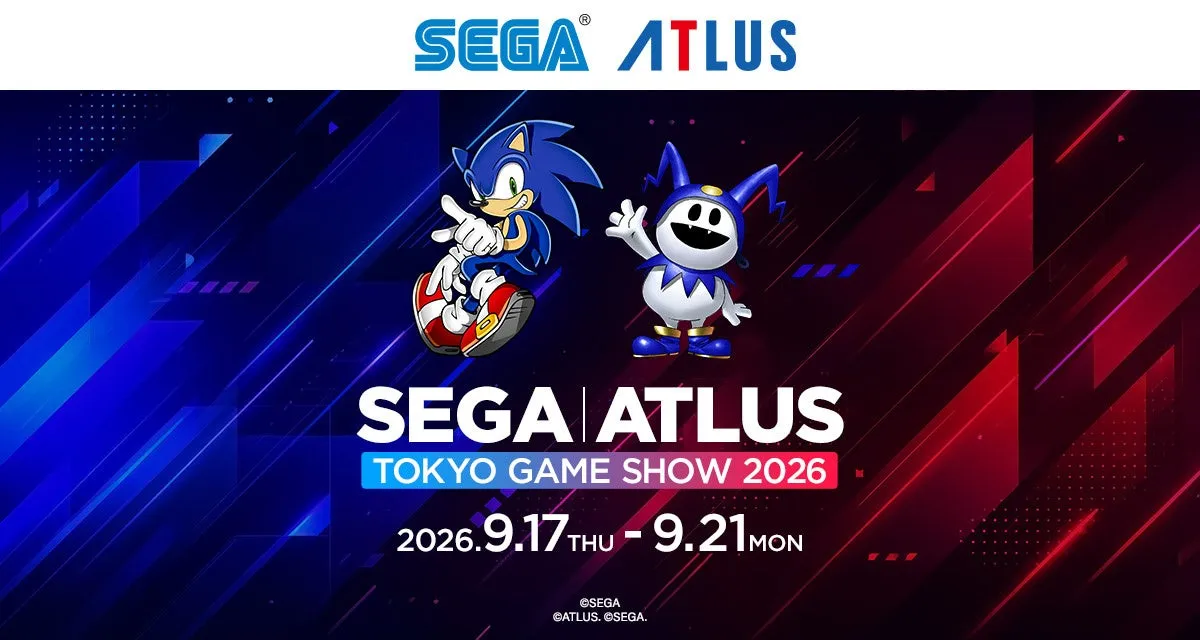 「東京ゲームショウ2026」セガ/アトラスブースのステージイベント・配信スケジュールが公開