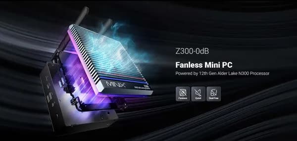 リンクスインターナショナル、Intel Core i3-N300搭載のファンレスミニPC「MINIX Z300」を発売