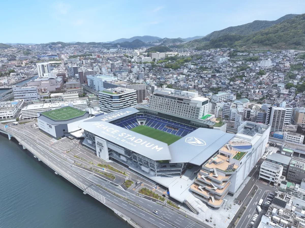長崎スタジアムシティ開業2周年、年間来場者数535万人・経済波及効果378.3億円を達成