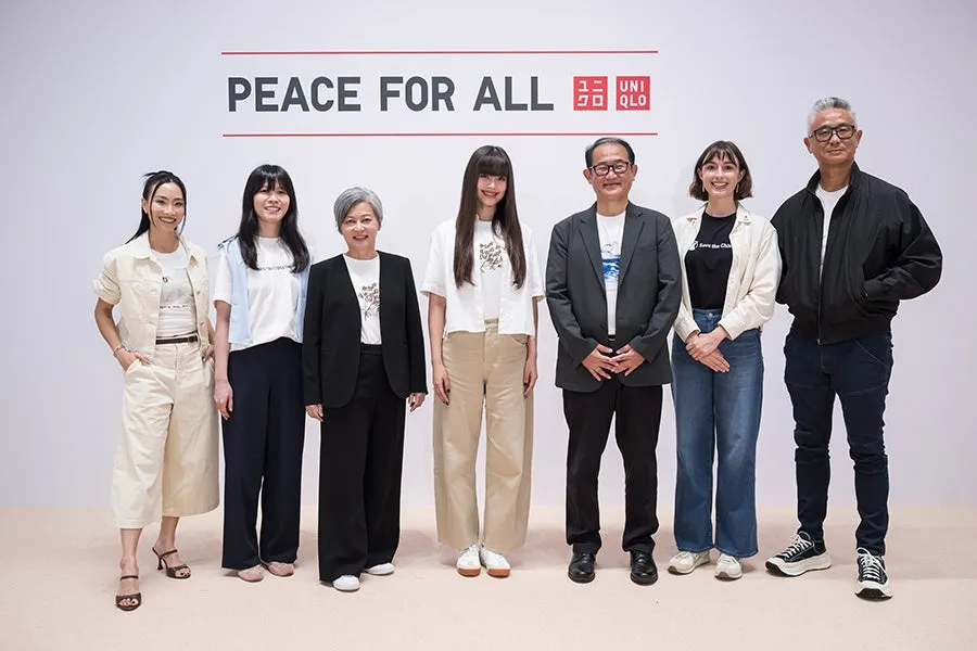 ユニクロ、チャリティTシャツ「PEACE FOR ALL」の4年間の歩みと成果をシンガポールで発表