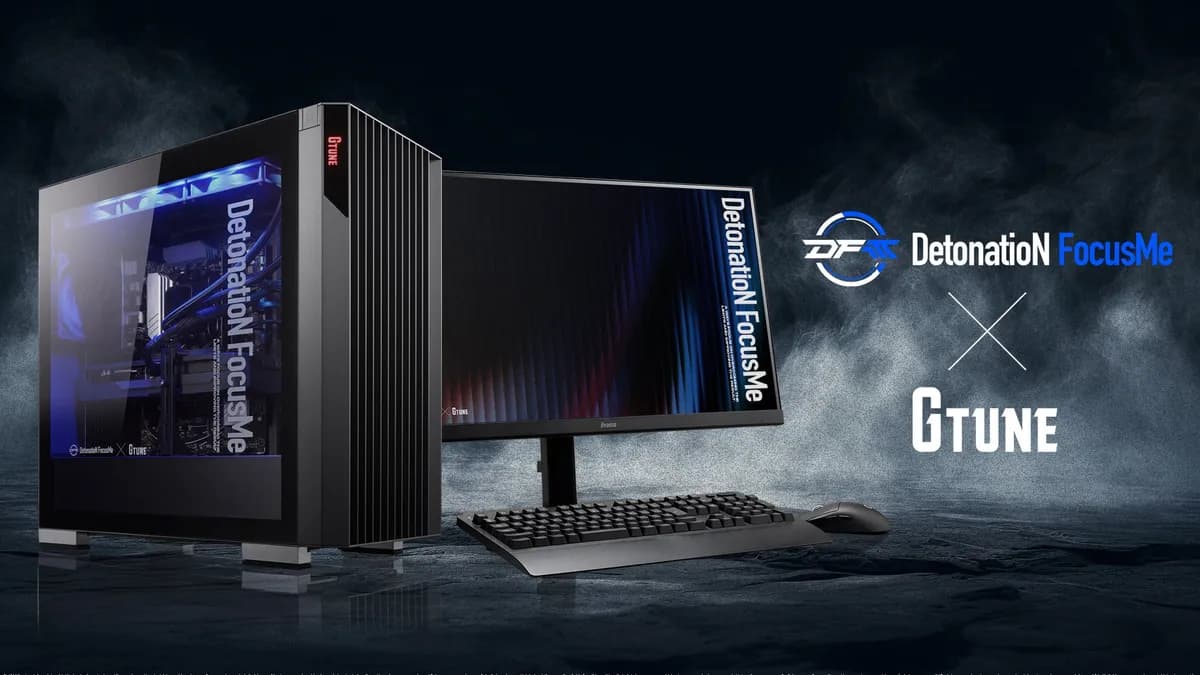 DetonatioN FocusMeとG-TuneのコラボPCにAMD Radeon搭載モデルが登場