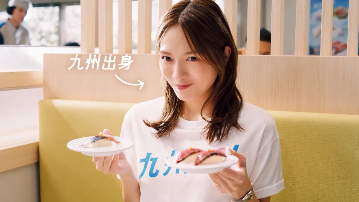 はま寿司、川口春奈さん出演の新TVCMを6月23日より放映。九州の旬のネタを長崎弁で紹介