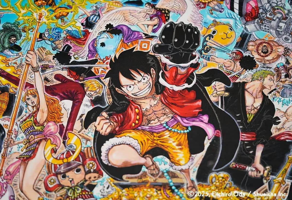 集英社マンガアートヘリテージ、麻布台ヒルズで『ONE PIECE』大海賊百景のアートプリントを展示
