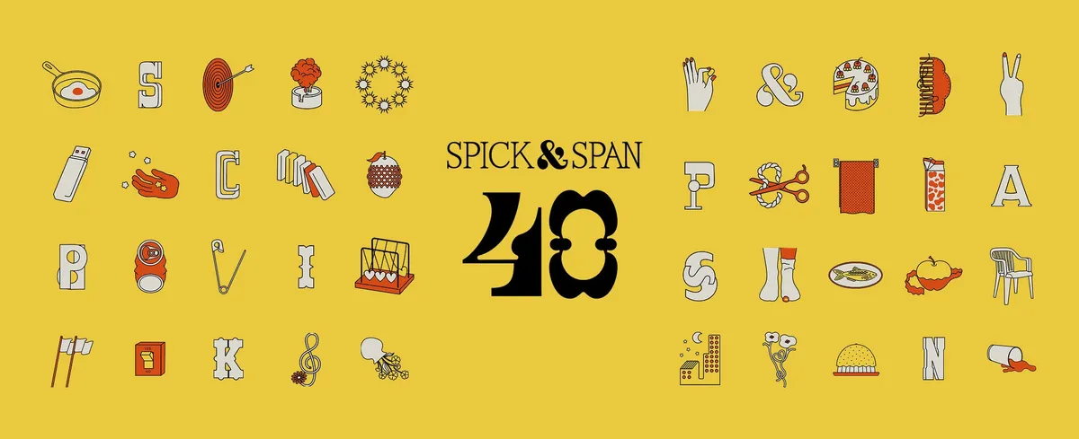 Spick & Spanがブランド誕生40周年を迎え、テーマ「&」を掲げた記念企画を4か月間展開