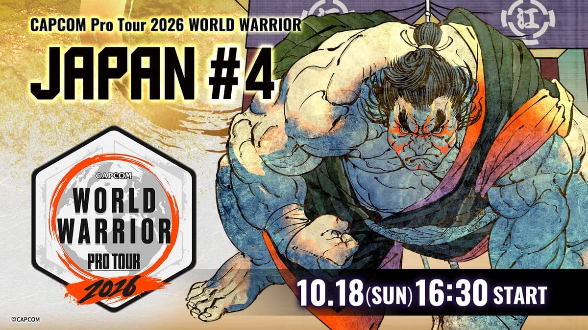 「CAPCOM Pro Tour 2026 ワールドウォリアー 日本大会」第4回が10月18日に開催