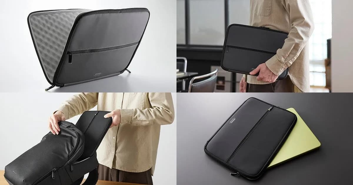エレコム、MacBook Neo(13インチ)専用の耐衝撃インナーケース「ZEROSHOCK」を発売